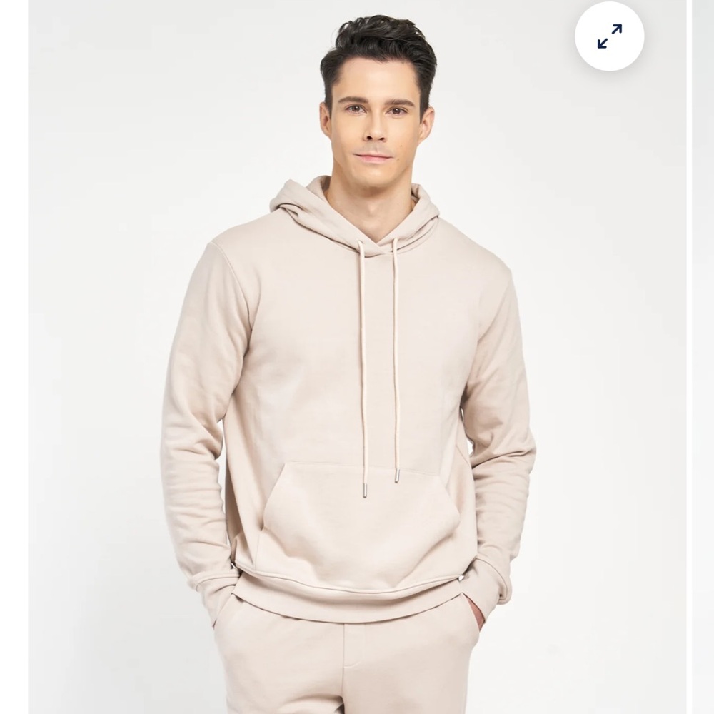 New Mens Grana Supima‎ Terry Pullover Hoodie Sweater